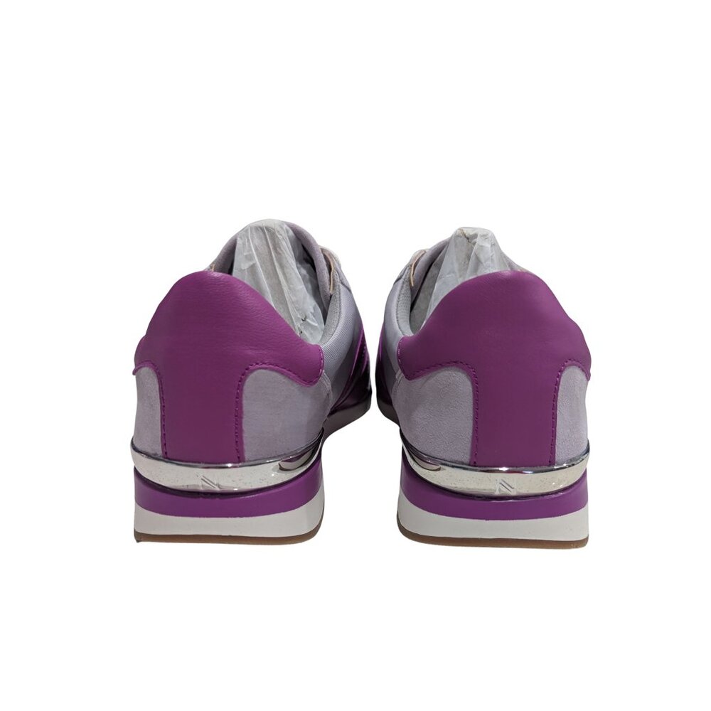 Naturalizer Women’s Lorena Lilac Violet Leather Canvas Sneakers US 8.5 UK 6 - Picture 5 of 9